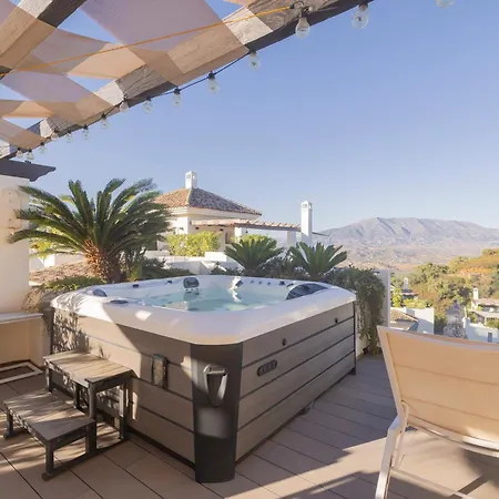Penthouse Jacuzzi Huge Terrace 360view Bbq * La Mairena